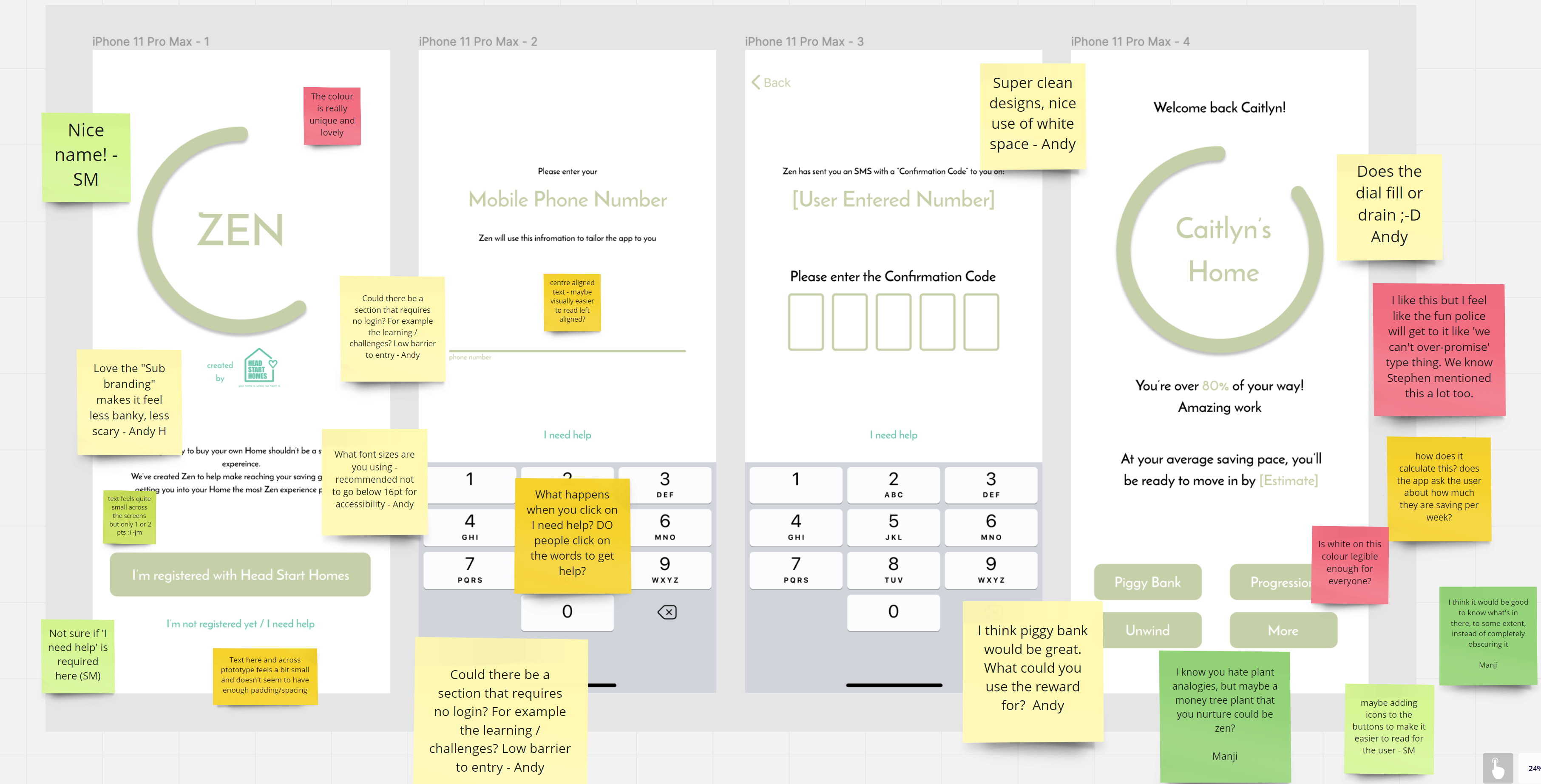 Wireframes Overview